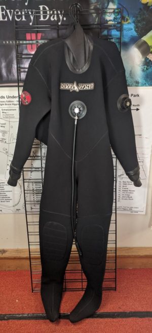 used scuba dry suit